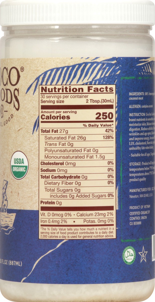 slide 9 of 10, Coco Goods Organic Coconut Oil, 30 oz