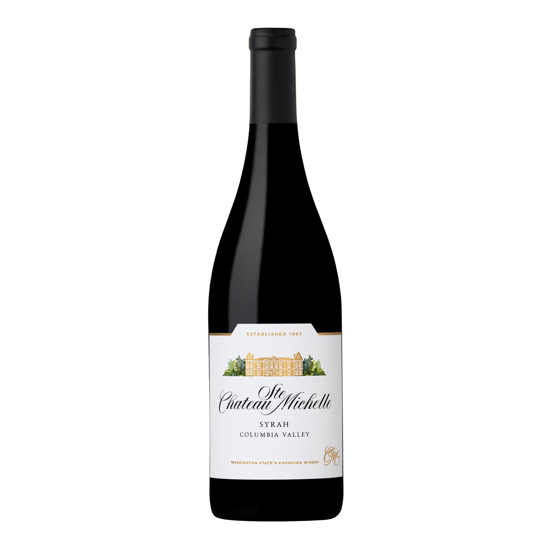 slide 1 of 8, Chateau Ste. Michelle Columbia Valley Syrah, Red Wine, 750 mL Bottle, 750 ml