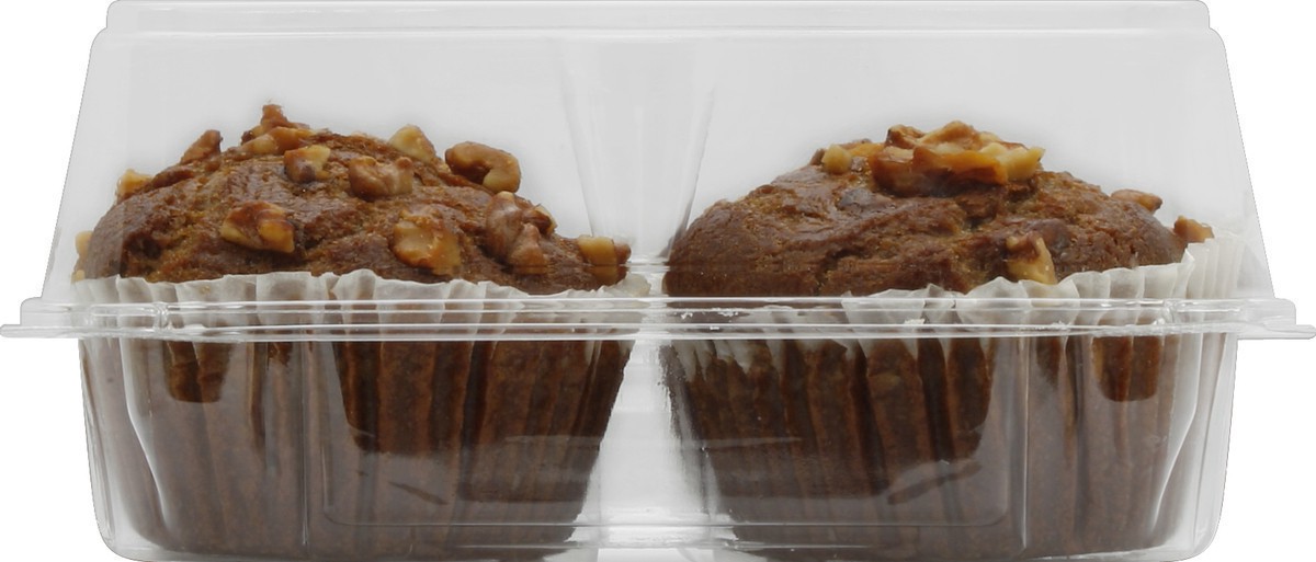 slide 3 of 9, Bakery Banana Nut Muffins - 4 Count, 4 ct