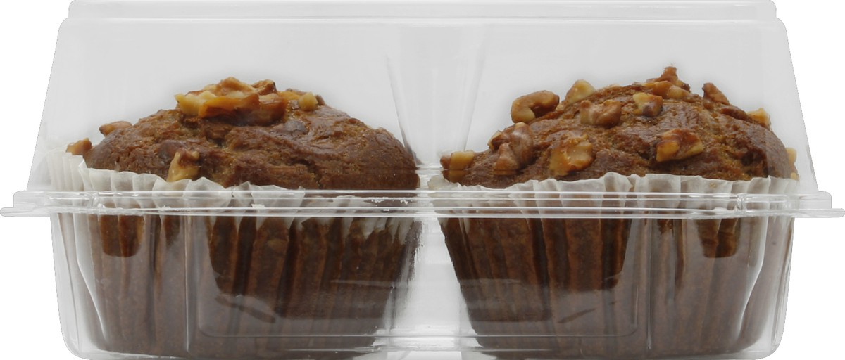 slide 1 of 9, Bakery Banana Nut Muffins - 4 Count, 4 ct