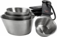 slide 1 of 1, OXO Good Grips Stainless Steel Measuring Cups, 4 ct