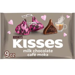Hershey's Kisses Cafe Moka Flavored Valentine Candy Bag
