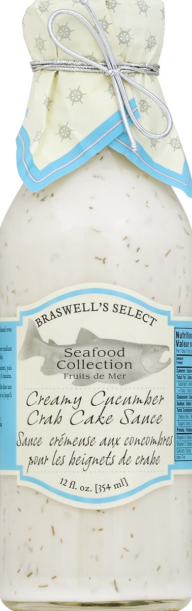 slide 2 of 2, Braswell's Braswells Select Crab Cake Sauce 12 oz, 12 oz