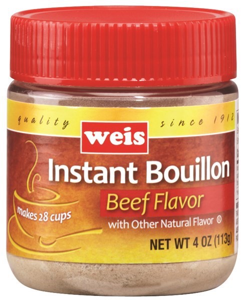 slide 1 of 1, Weis Quality Beef Instant Bouillon, 4 oz