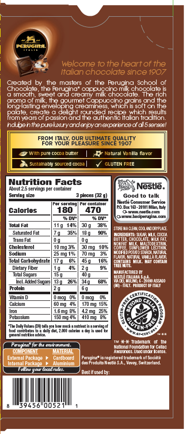 slide 2 of 4, Perugina Milk Chocolate Cappuccino Bar, 3 oz