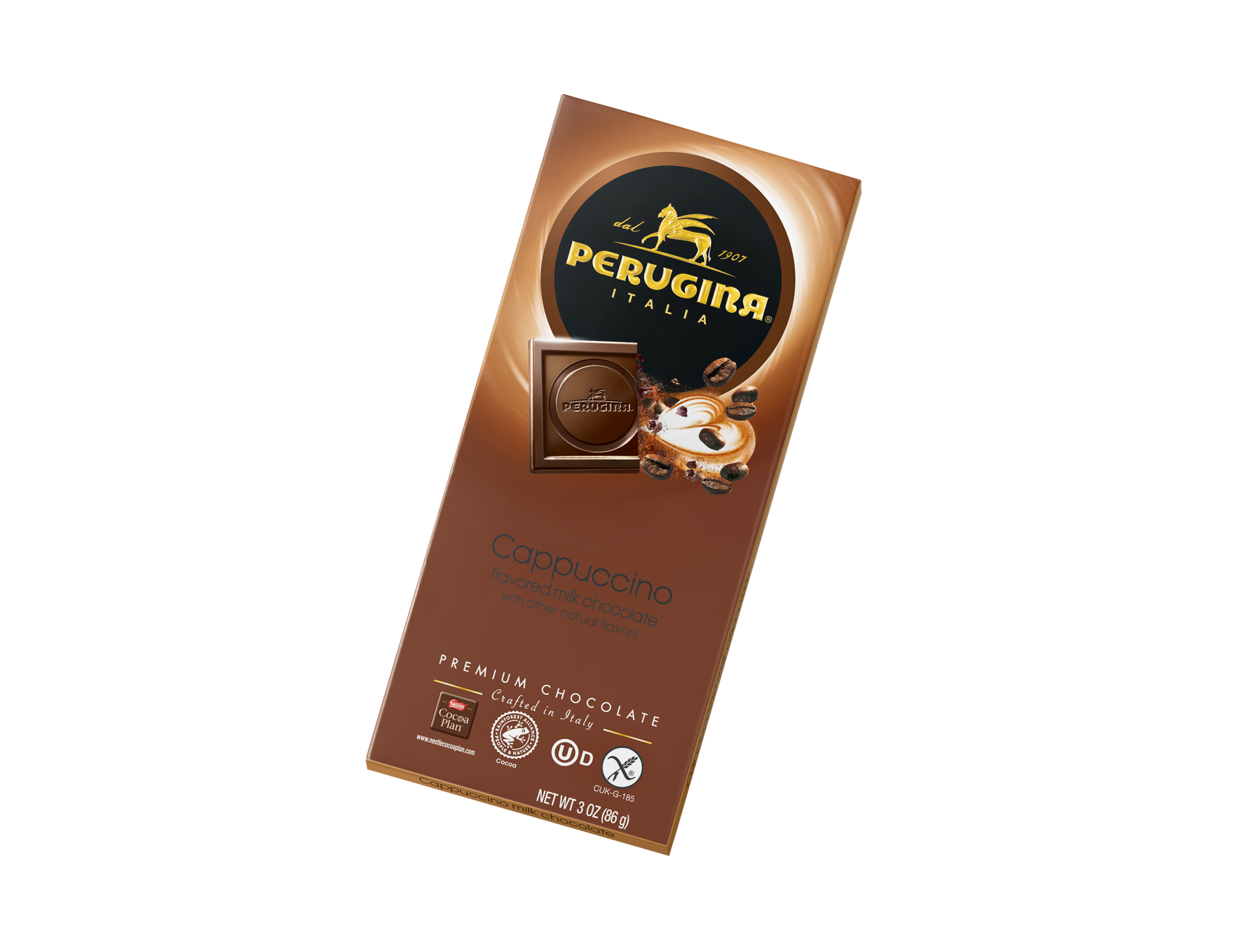 slide 1 of 4, Perugina Milk Chocolate Cappuccino Bar, 3 oz