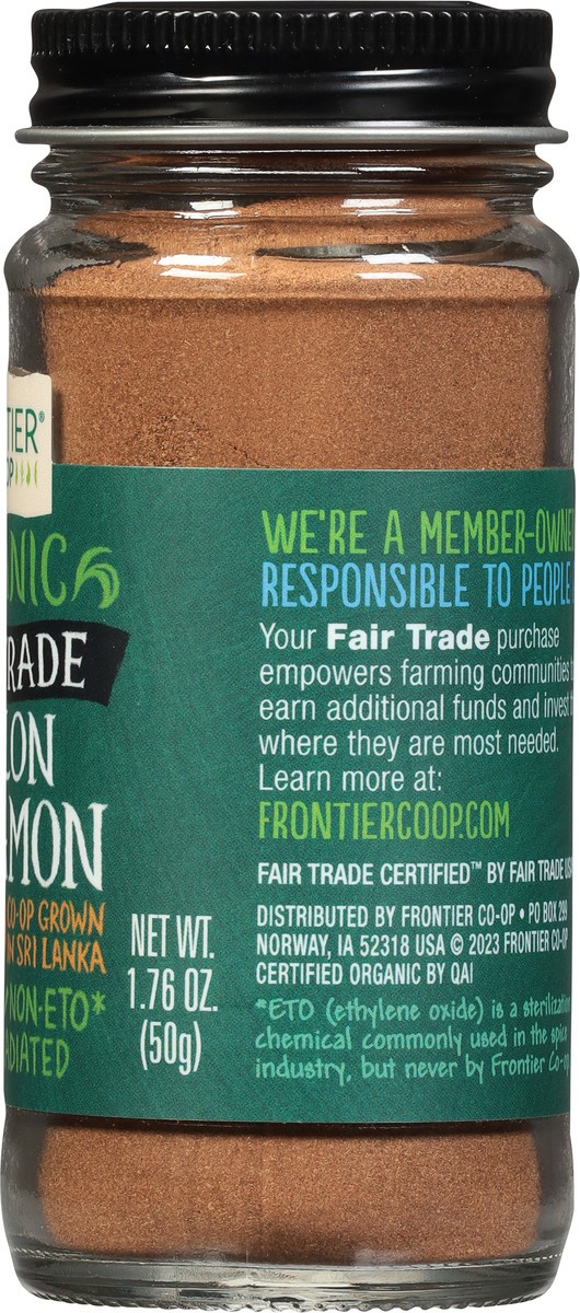 slide 5 of 12, Frontier Herb Frontier Co-op Ground Ceylon Cinnamon, 1.76 oz