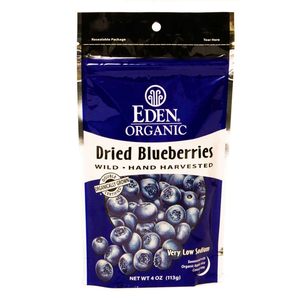 slide 1 of 1, Eden Foods Blueberry Wild Dried Organic, 4 oz