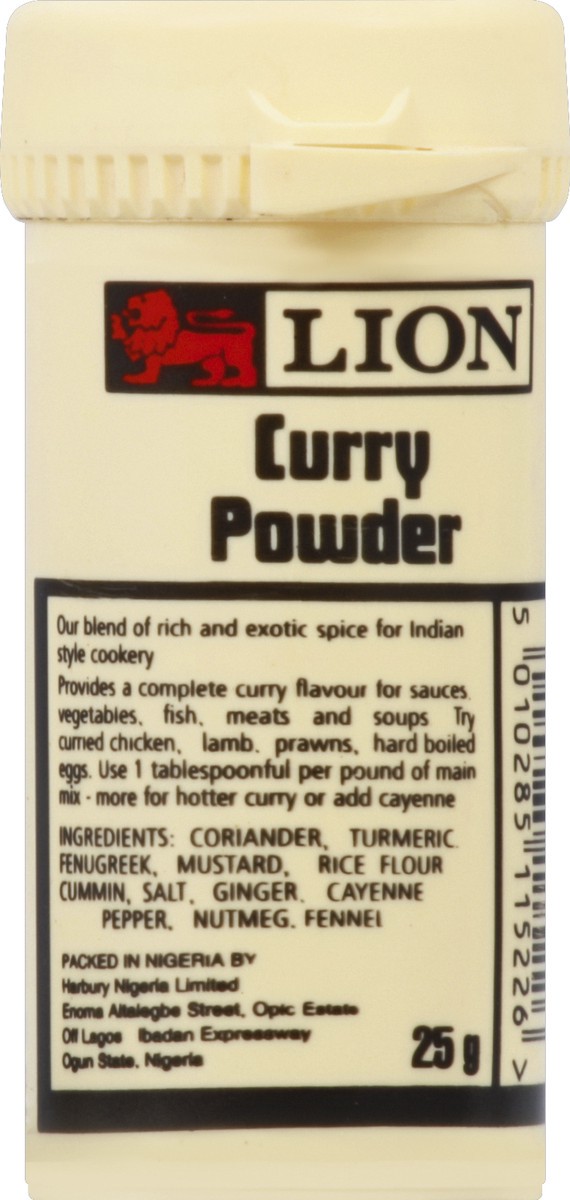 slide 4 of 6, Lion Curry Powder 25 g, 25 g