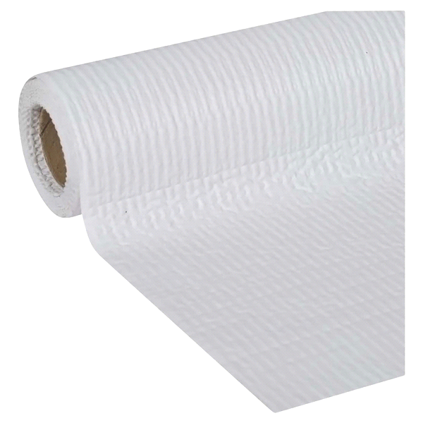 slide 8 of 9, Duck Brand Smooth Top Easy Liner Non-Adhesive Shelf Liner - White, 20 x 6 