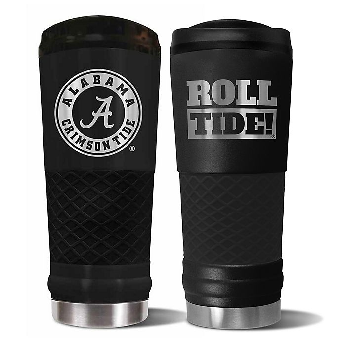 slide 1 of 1, NCAA University of Alabama Powder Coated Stealth Draft Tumbler, 24 oz