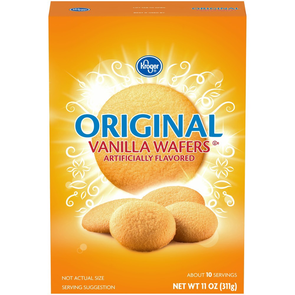 slide 2 of 3, Kroger Original Vanilla Wafers, 11 oz