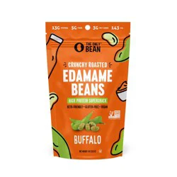 The Only Bean Crunchy Roasted Edamame Beans, Buffalo