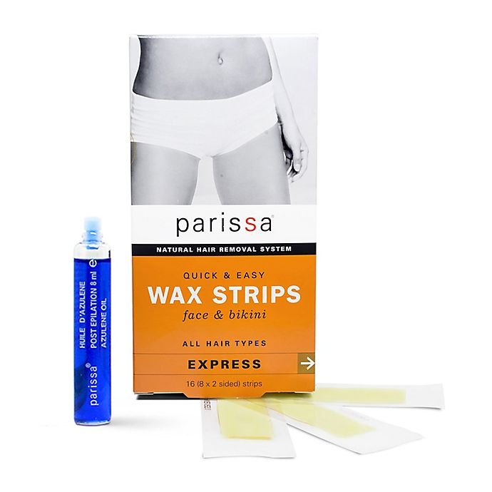 slide 2 of 3, Parissa Quick & Easy Face & Bikini Wax Strips, 16 ct