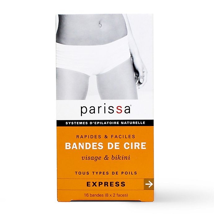 slide 3 of 3, Parissa Quick & Easy Face & Bikini Wax Strips, 16 ct