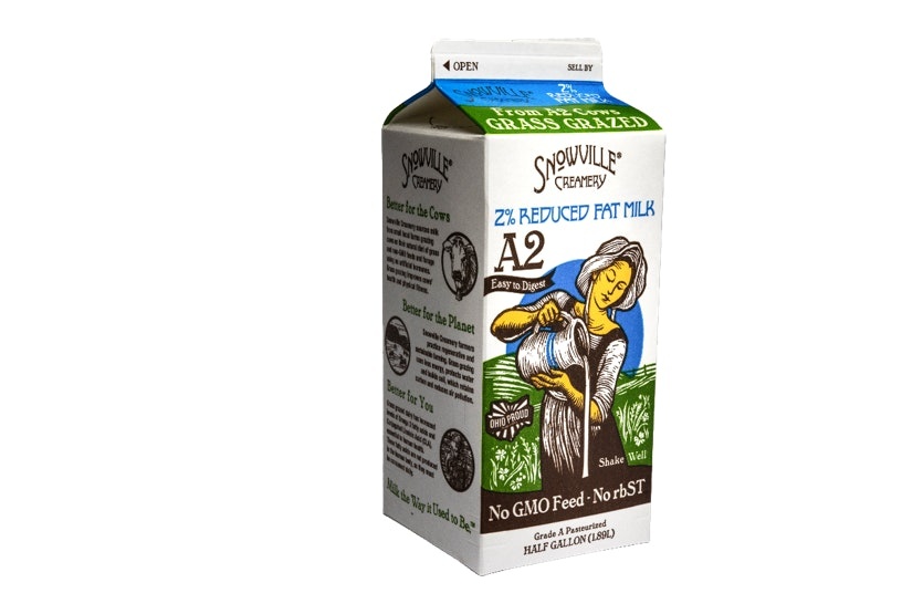 slide 1 of 1, Snowville Creamery 2% Reduced Fat Milk, 64 fl oz