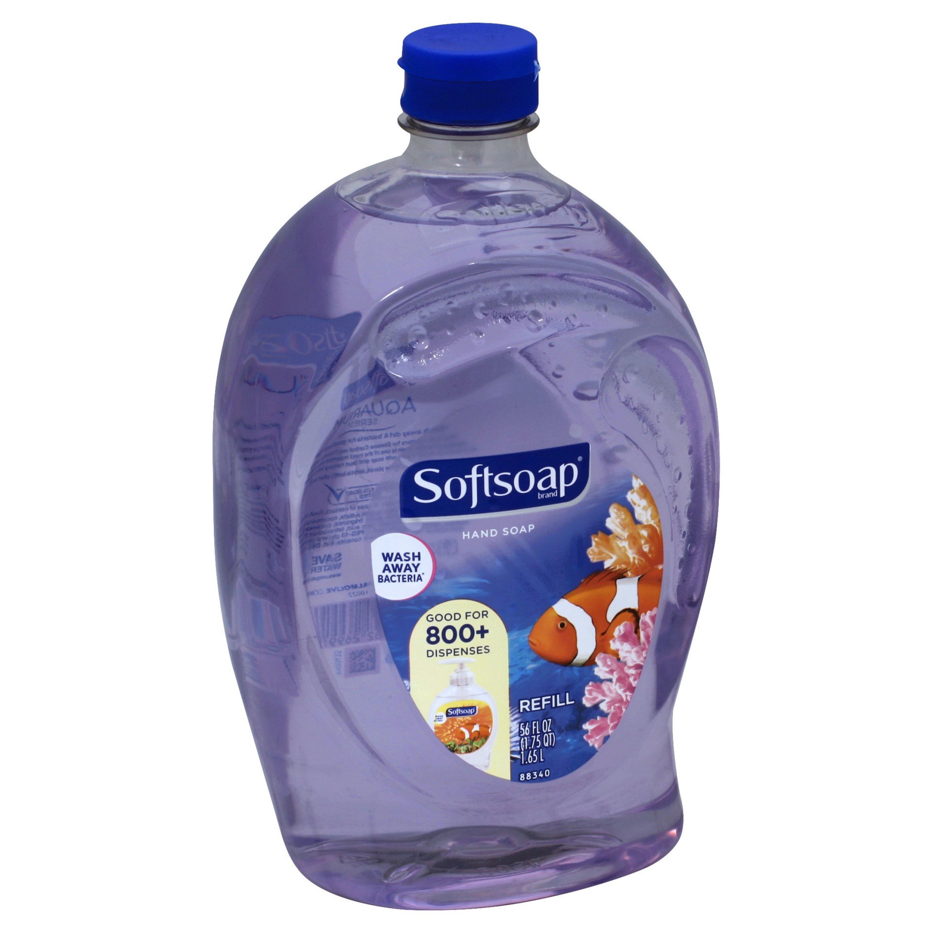 slide 1 of 2, Softsoap Aquarium Liquid Soap Refill, 56 fl oz