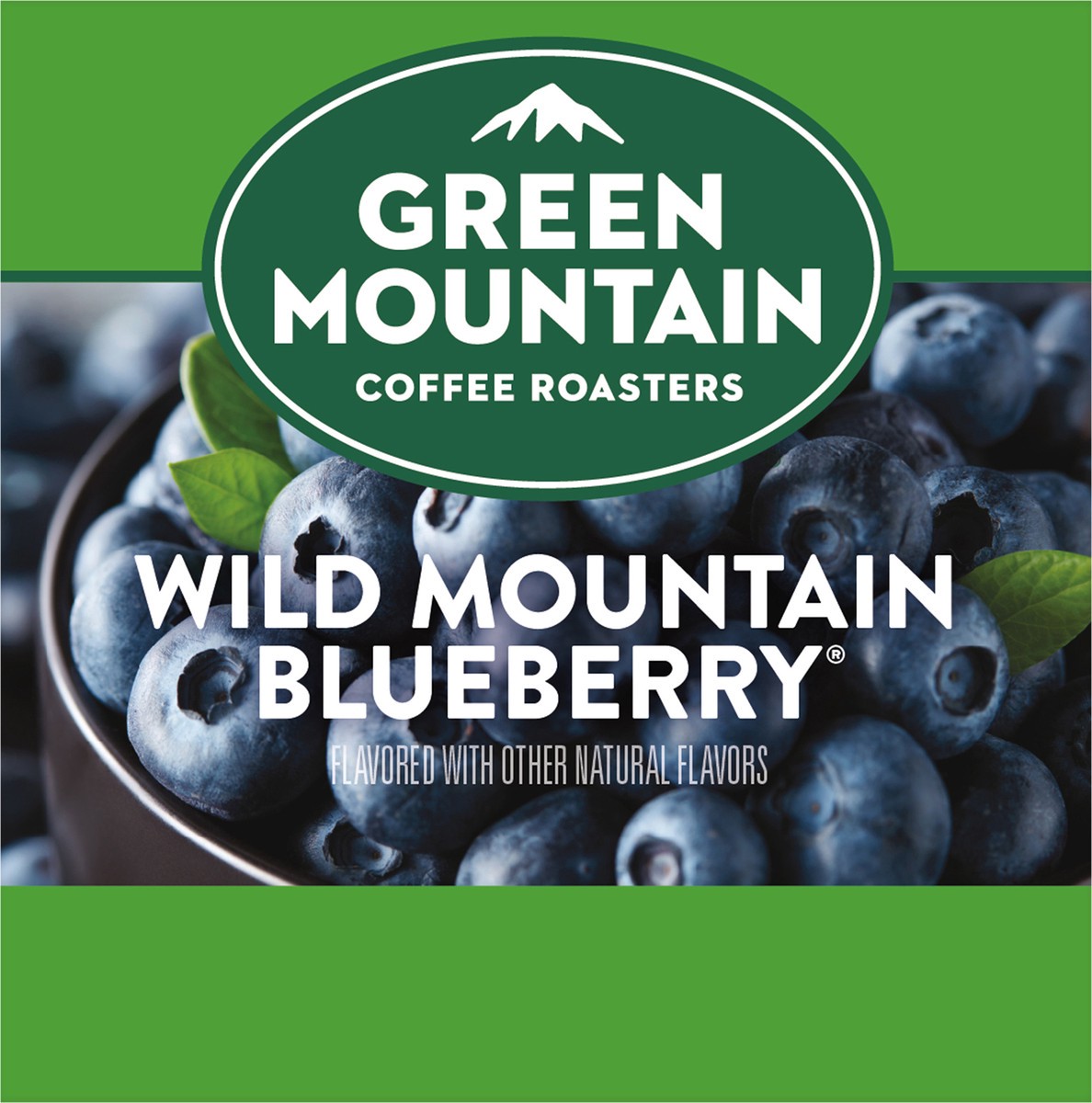 slide 5 of 7, Green Mountain Coffee Roasters Wild Mountain Blueberry Keurig Single-Serve K-Cup pods, Light Roast Coffee, 12 Count, 12 ct