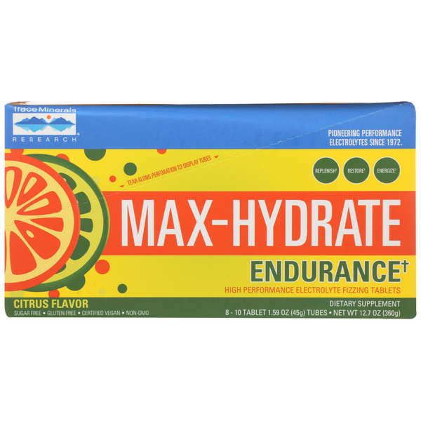 slide 1 of 1, Trace Minerals Max Hydrate Endurance Box, 1 oz