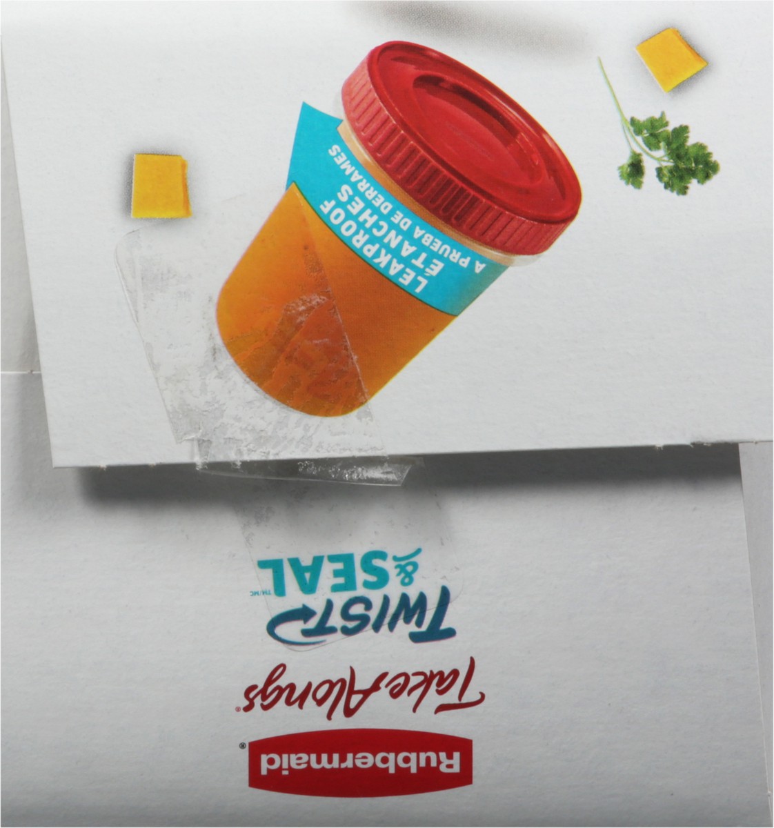 slide 4 of 11, Rubbermaid Take Alongs Twist & Seal Containers & Lids 3.5 Cup 2 ea, 2 ct