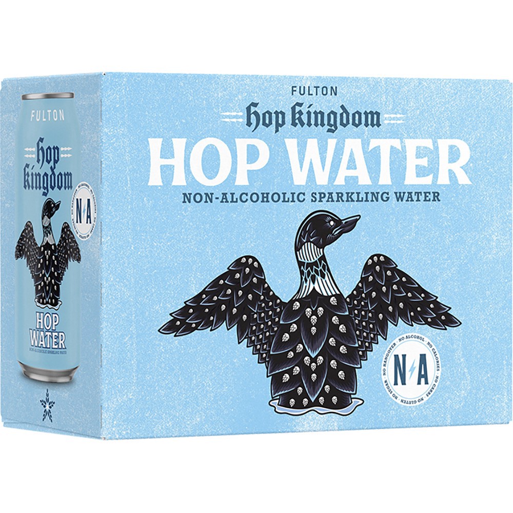 slide 1 of 1, Fulton Non Alcoholic Hop Kingdom Hop Water 12Pkc, 12 ct; 12 oz