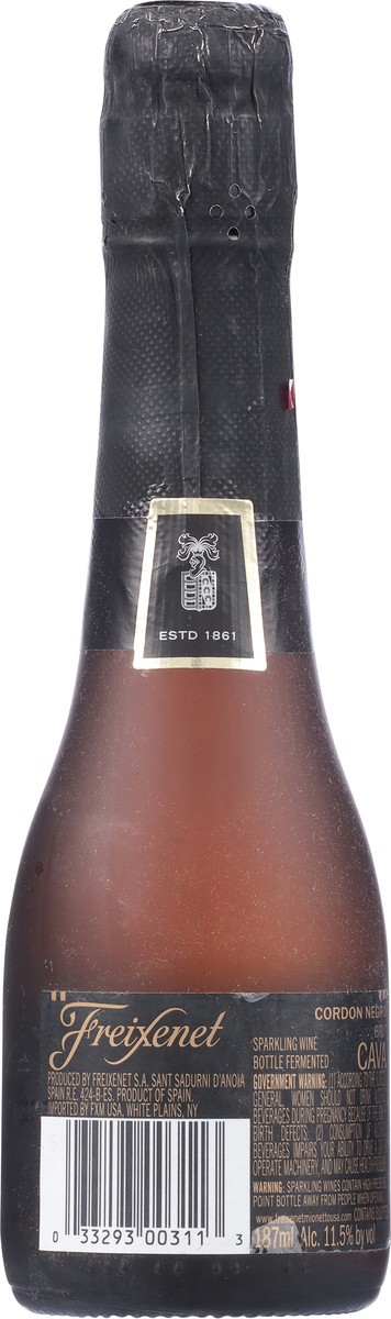slide 7 of 11, Freixenet Cordon Negro 187 ml, 187 ml