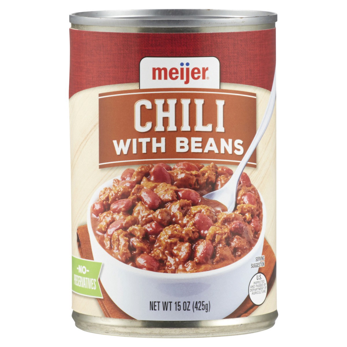 slide 1 of 29, Meijer Chili with Beans, 15 oz