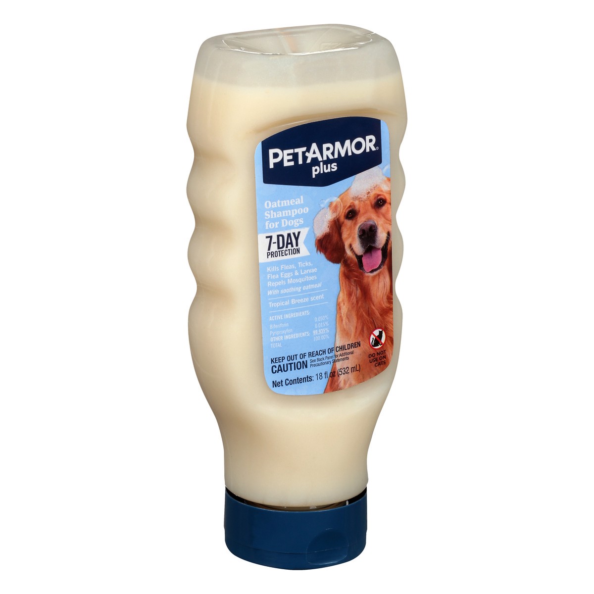 slide 4 of 9, PetArmor Plus F&T Shmpoo Dog Oatml 18OZ, 18 fl oz