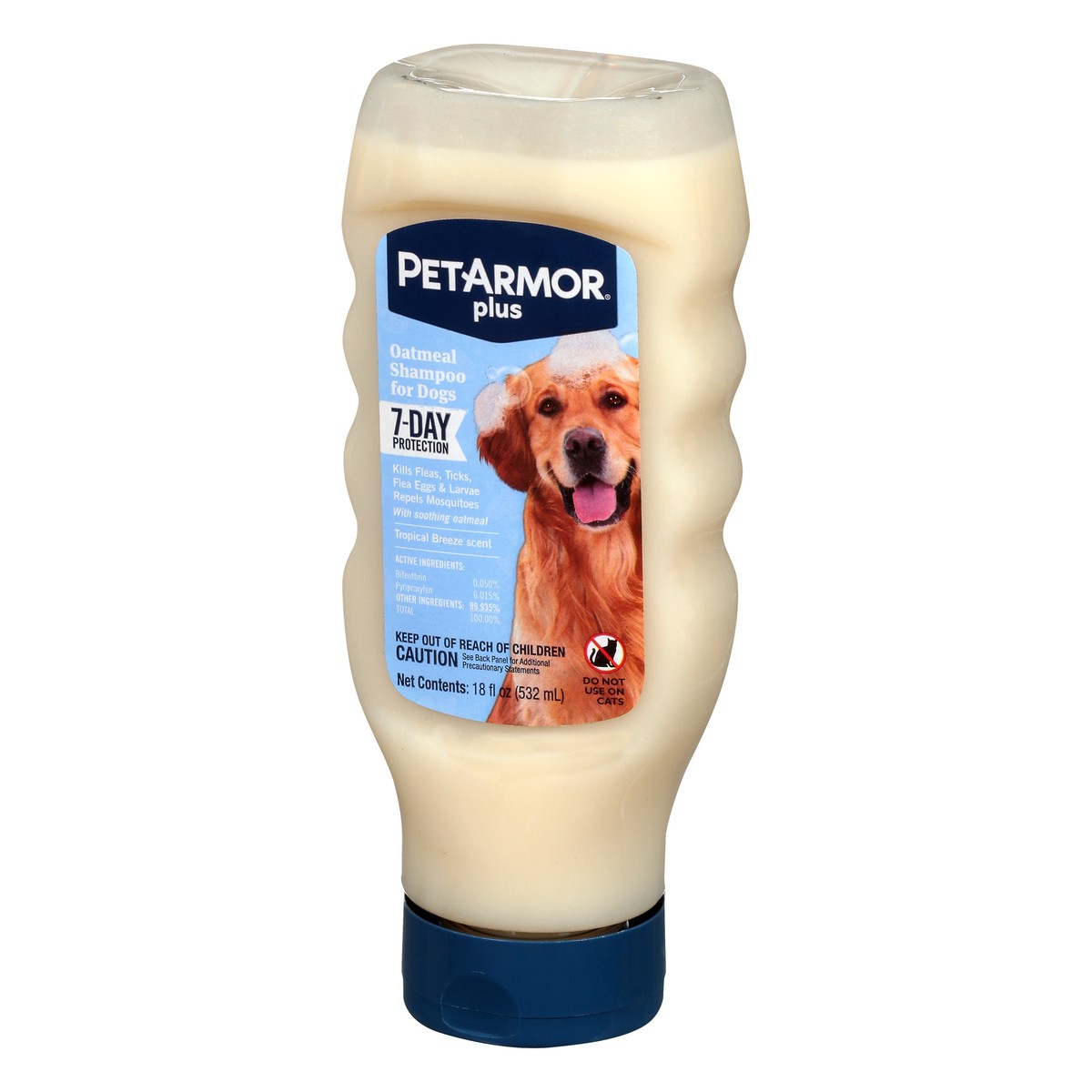 slide 6 of 9, PetArmor Plus F&T Shmpoo Dog Oatml 18OZ, 18 fl oz