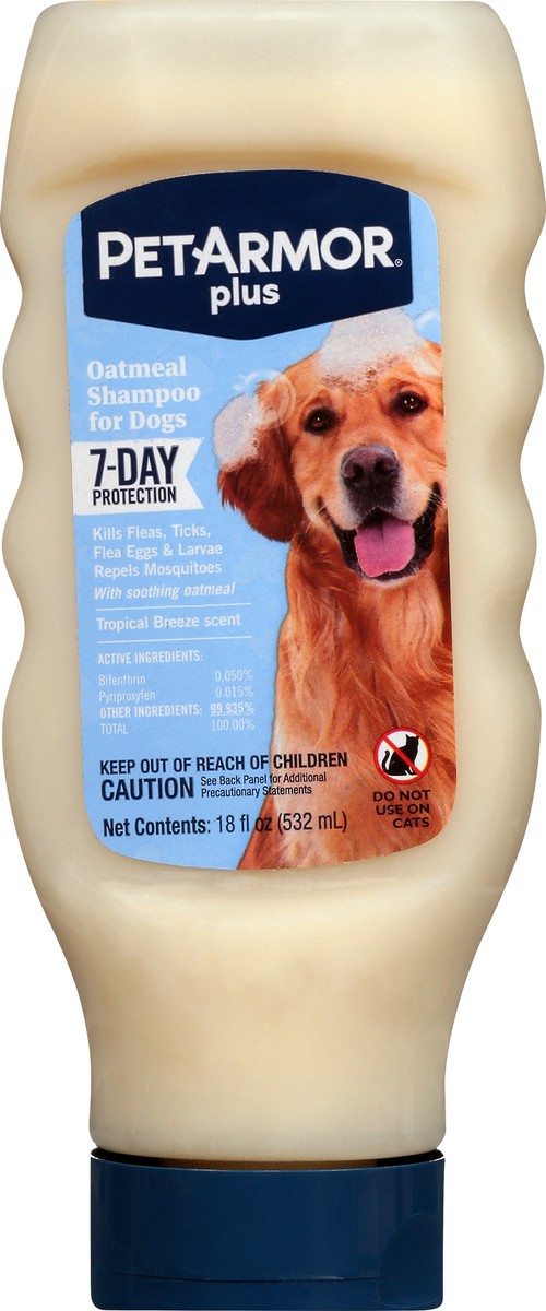slide 5 of 9, PetArmor Plus F&T Shmpoo Dog Oatml 18OZ, 18 fl oz