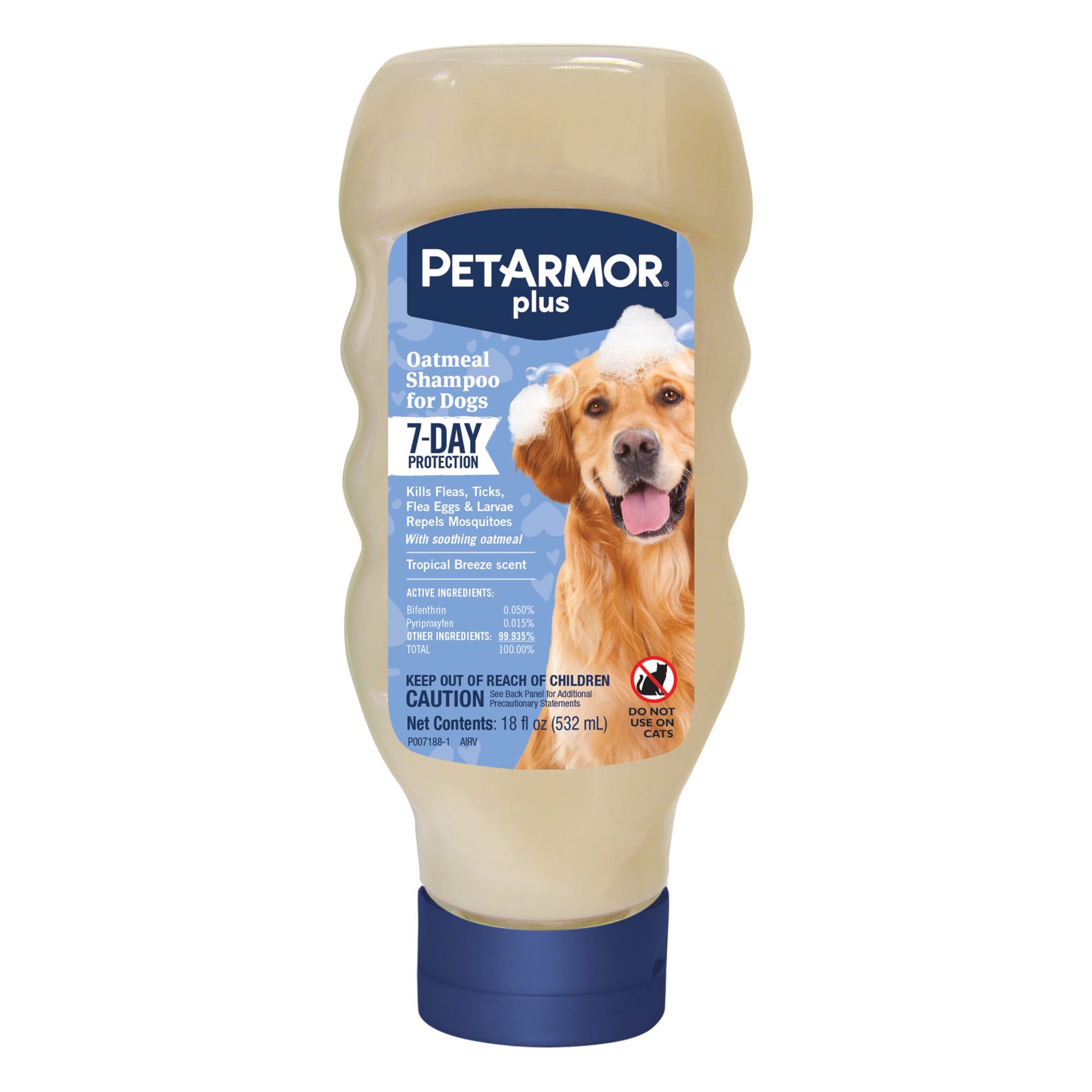 slide 1 of 9, PetArmor Plus F&T Shmpoo Dog Oatml 18OZ, 18 fl oz