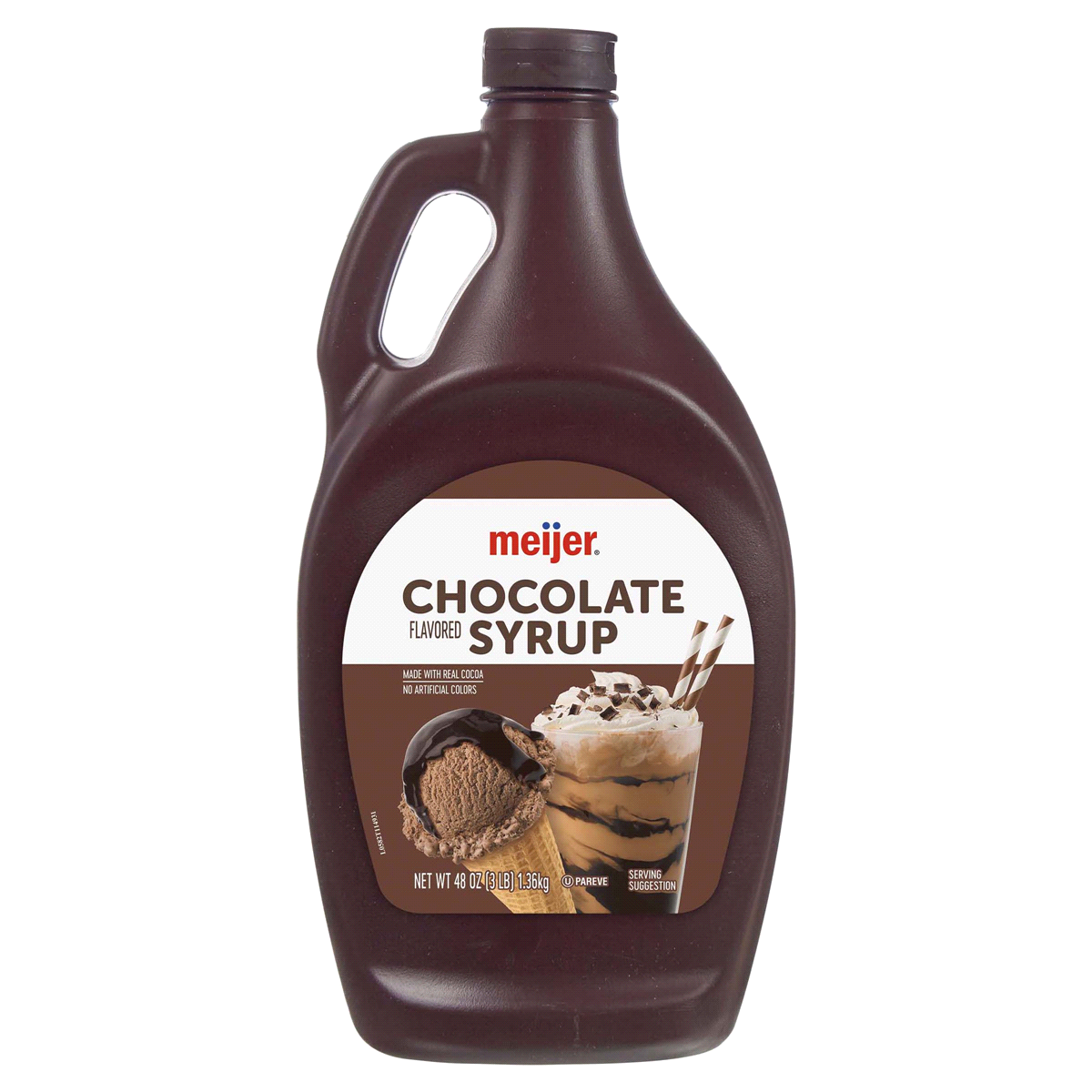 slide 1 of 2, Meijer Chocolate Syrup, 48 oz