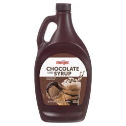 Meijer Chocolate Syrup - 48 oz