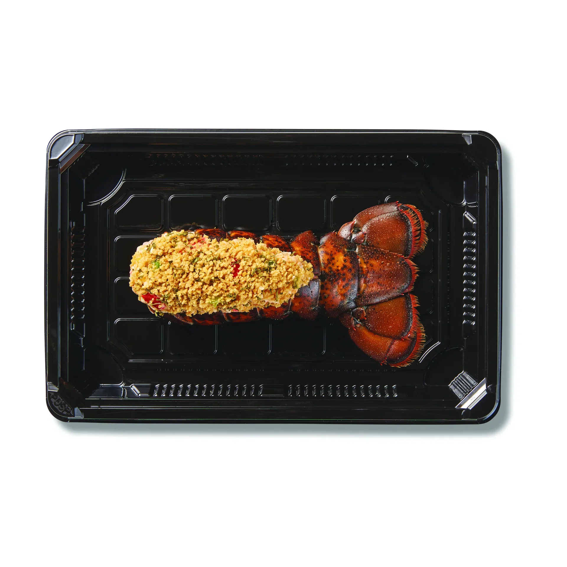 slide 1 of 1, H-E-B Fish Market Seafood Stuffed Lobster Tail, 6 oz