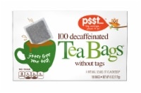 slide 1 of 1, p$$t... Decaffeinated Tea Bags Without Tags, 100 ct