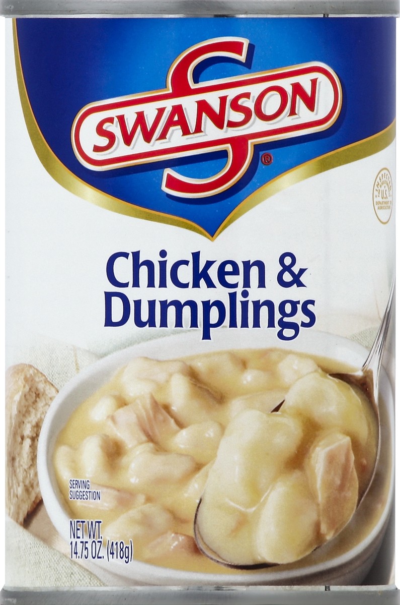 slide 2 of 2, Swanson Chicken & Dumplings 14.75 oz, 14.75 oz