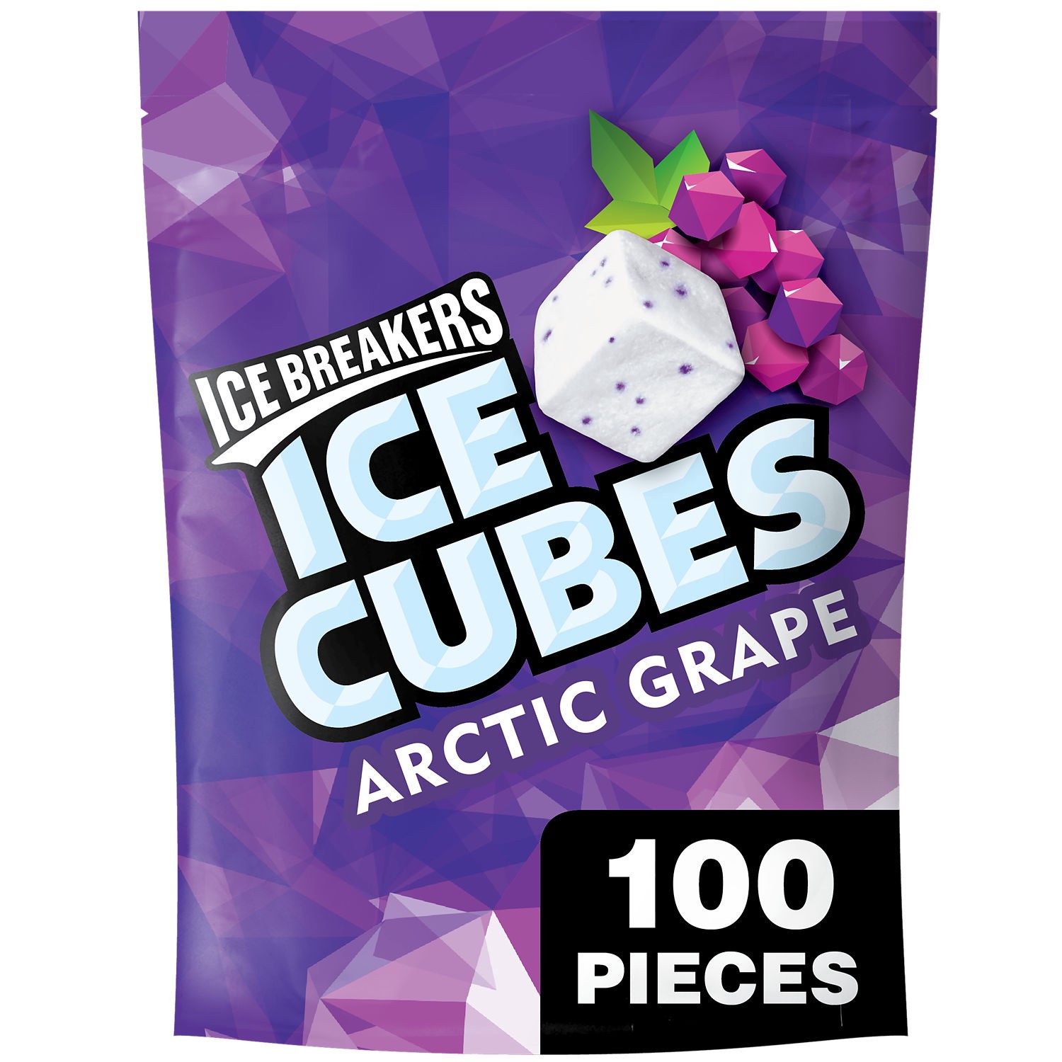 slide 5 of 9, Ice Breakers Gum, Sugar Free, Arctic Grape, 100 ct