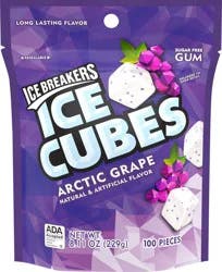 Ice Breakers Gum, Sugar Free, Arctic Grape