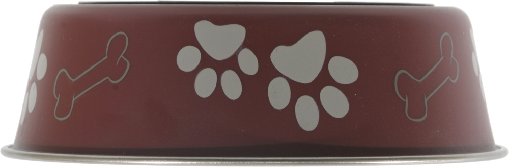 slide 1 of 2, Loving Pets Merlot Colored Medium Bella Bowl, 1 ct