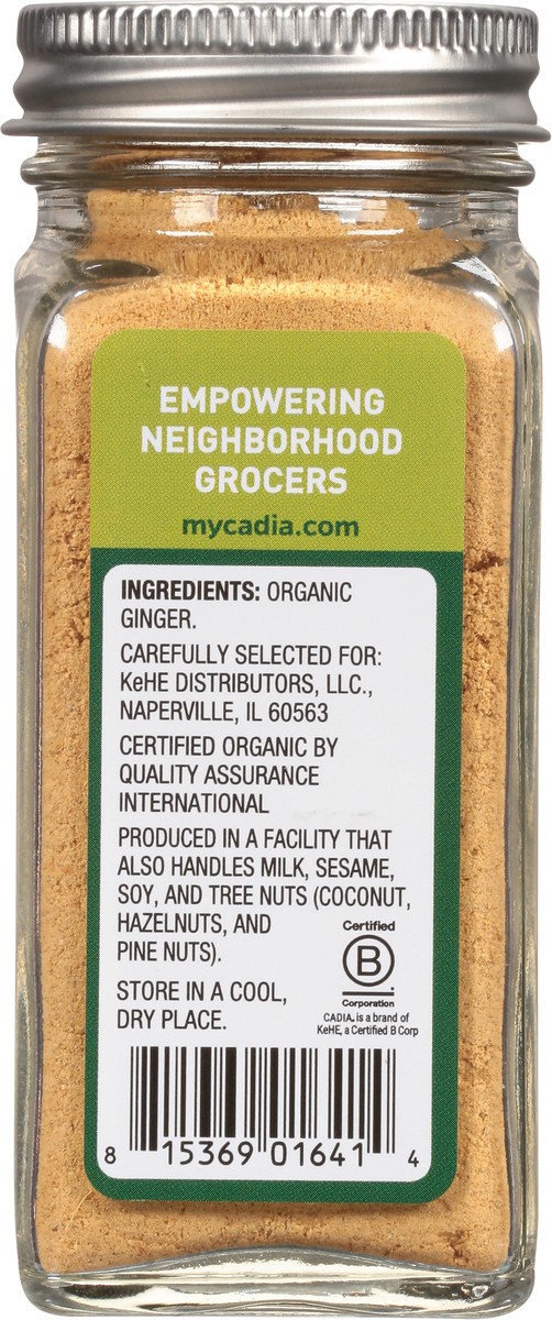 slide 6 of 9, Cadia Ground Ginger 1.6 oz, 1.60 oz
