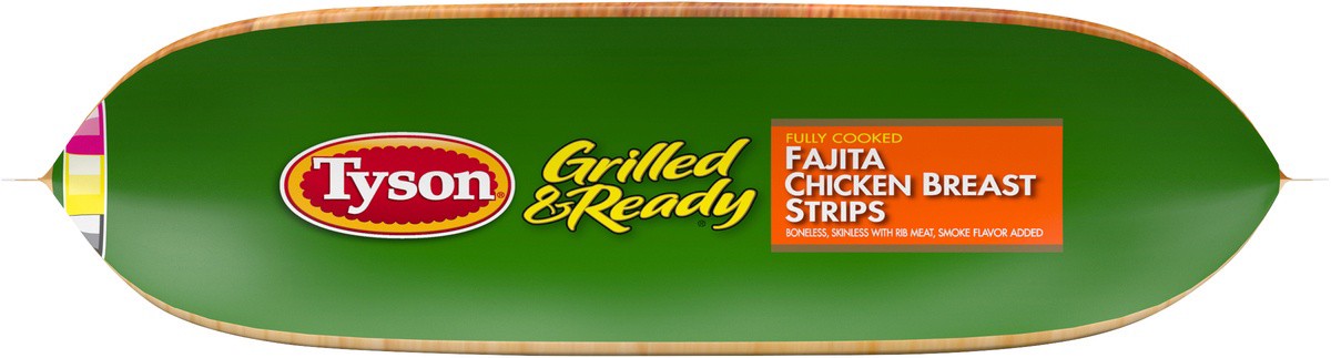 slide 5 of 7, Tyson Fajita Chicken Breast Strips, 22 oz