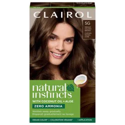Natural Instincts Clairol Natural Instincts 5G Medium Golden Brown Hair Color