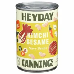 Heyday Canning Co Navy Beans, Hot, Kimchi Sesame