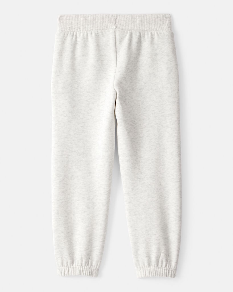 slide 2 of 5, Carter's Toddler Girl DayDream Fleece Joggers - Grey Grey 5T, 1 ct