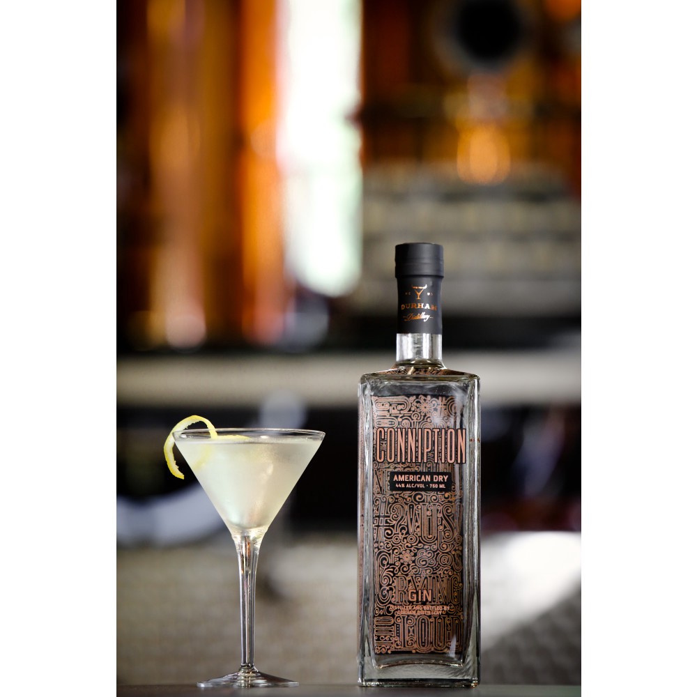 slide 4 of 4, Durham Distillery Conniption American Dry Gin, 25.36 fl oz