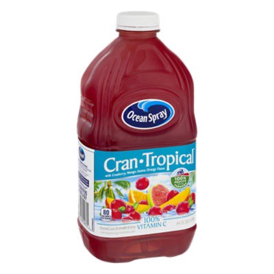 slide 1 of 4, Ocean Spray 64oz Cran Tropical, 64 fl oz