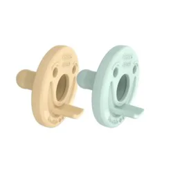 Philips Avent Soothie 0-3m - Beige/Pastel Green - 2 pk