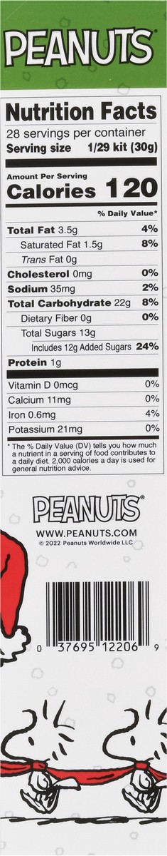 slide 7 of 9, Cookies United Peanuts Gingerbread House Kit, 45 ct