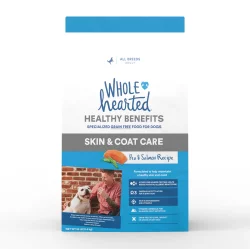 WholeHearted Grain Free Skin and Coat Care Pea and Salmon Recipe Dry Dog Food