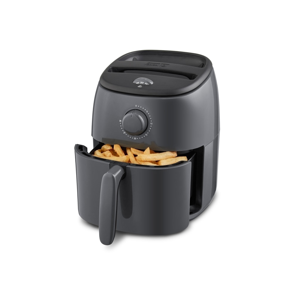 slide 1 of 1, Dash Tasti-Crisp Air Fryer - Grey, 2.6 qt